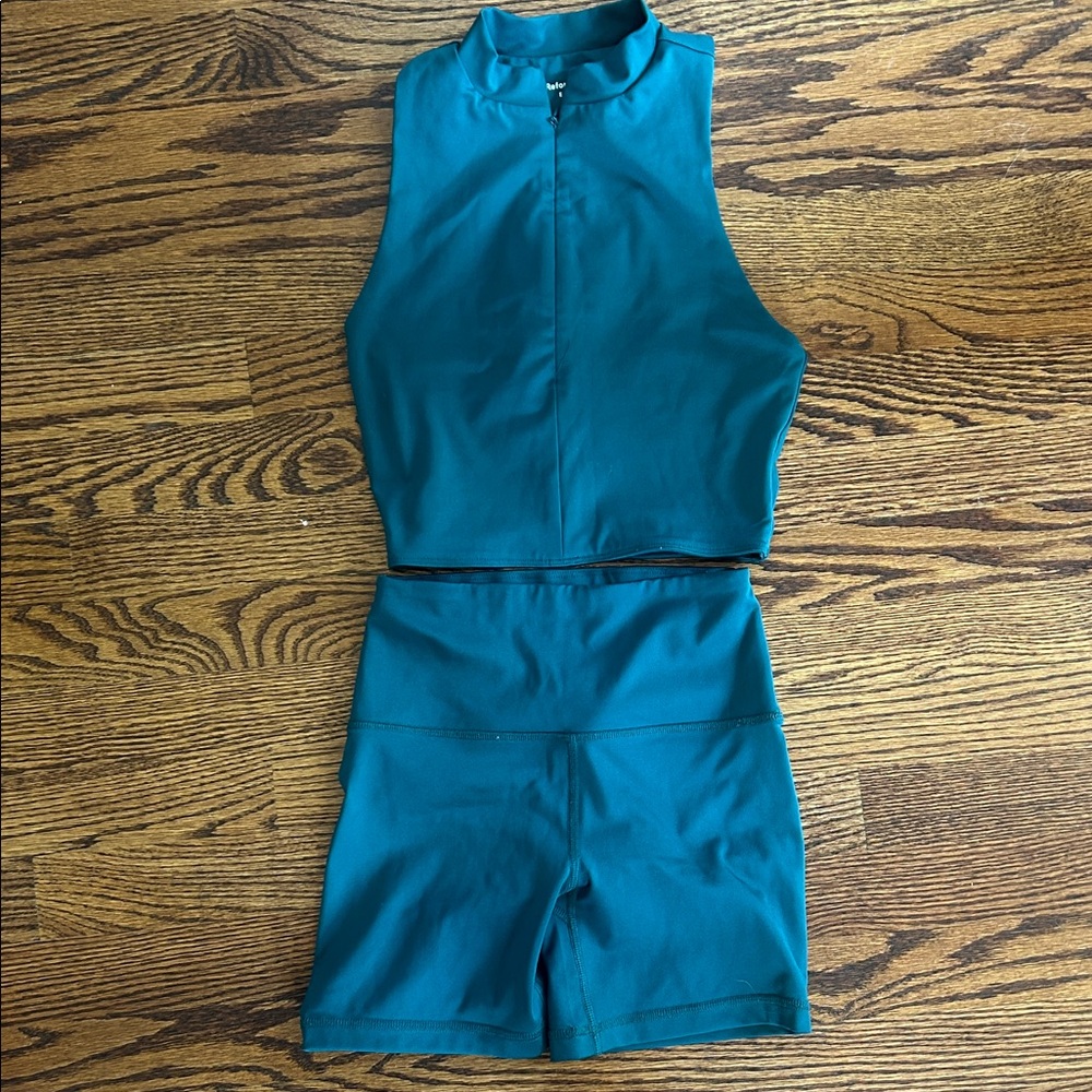 Reformation Sleeveless Top and Shorts Set